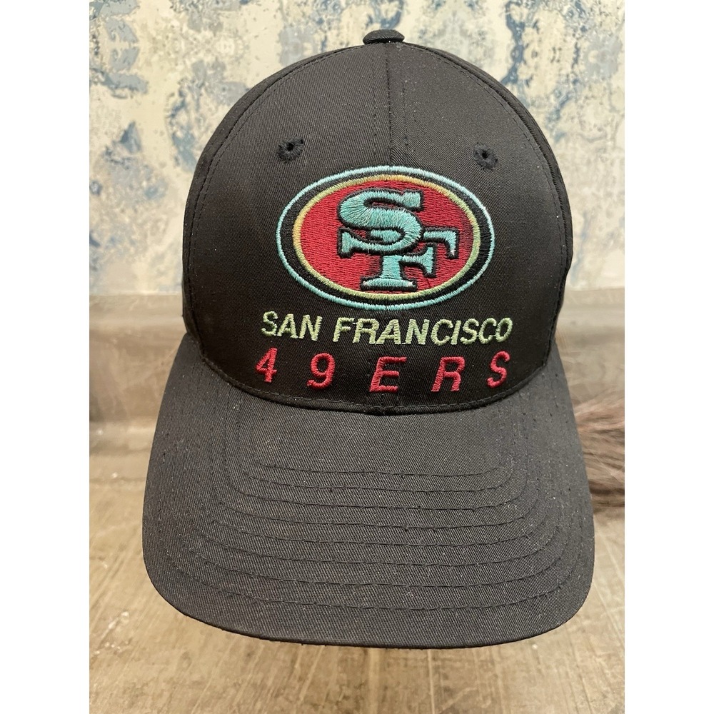 Vintage 49ers Logo Athletic SnapBack Hat Alternative Colors Logo Rare‎